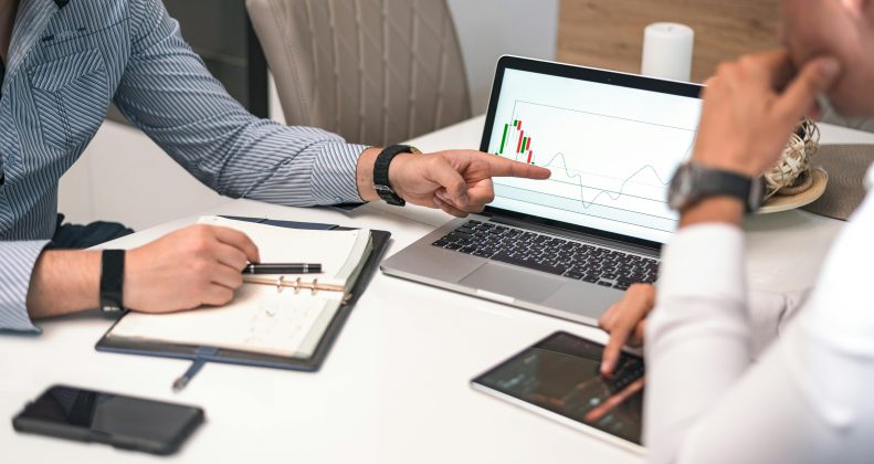 Futuristic digital workspace representing the future of software development in 2025