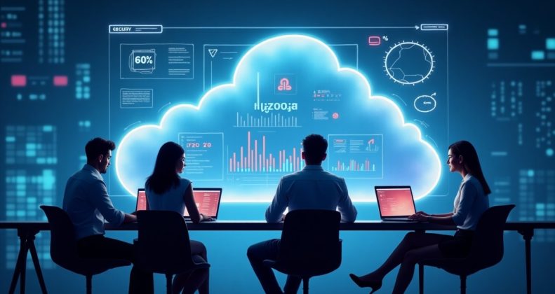 Feature image showing cloud computing adoption for startups and SMEs in India with digital transformation benefits.