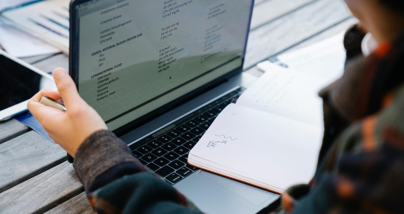 Illustration of HR automation software tools with icons like workflow, analytics, and employee management dashboard.