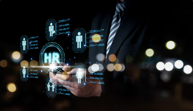 Top 5 HR automation software to streamline business operations in 2025 with digital workforce illustration