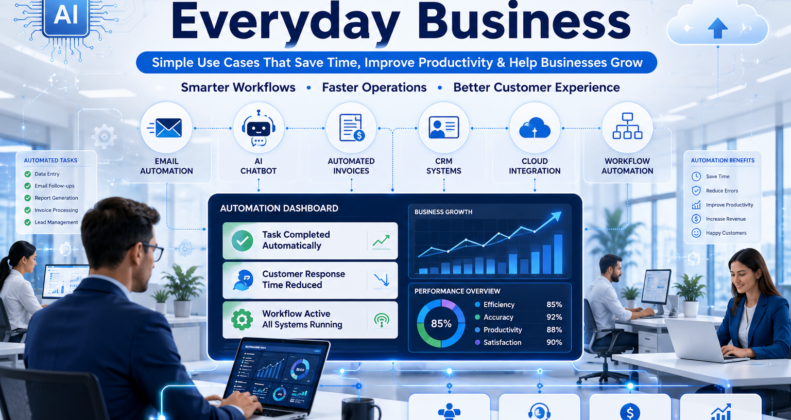 Automation in everyday business improving workflow efficiency and productivity