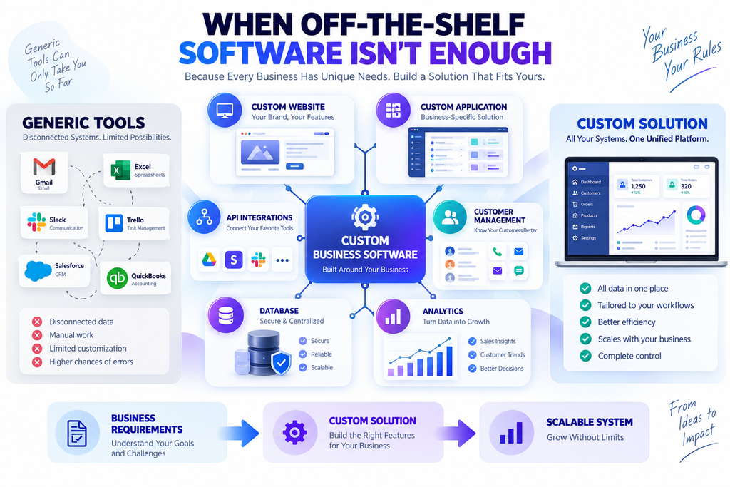 Technology helps small businesses grow faster with custom software solutions